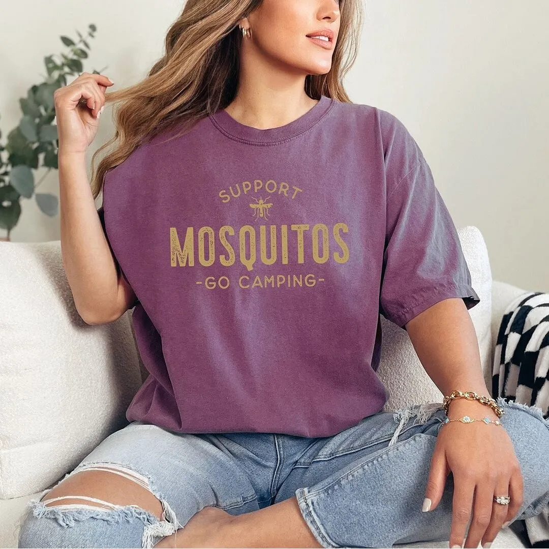 Support Mosquitos Garment Dyed Tee sold by Zulily product image thumbnail 2