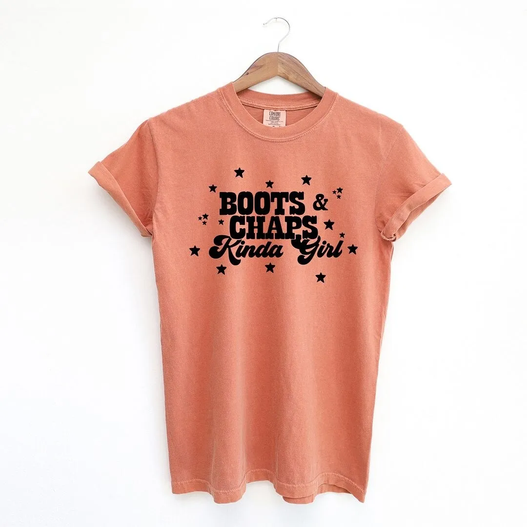 Boots and Chaps Kinda Girl Garment Dyed Tee sold by Zulily product image thumbnail 2