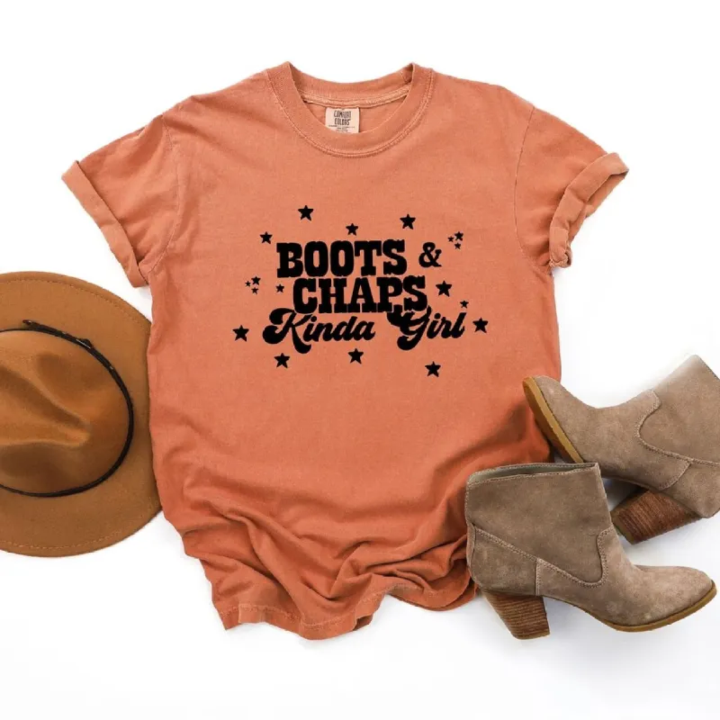 Boots and Chaps Kinda Girl Garment Dyed Tee made by Zulily
