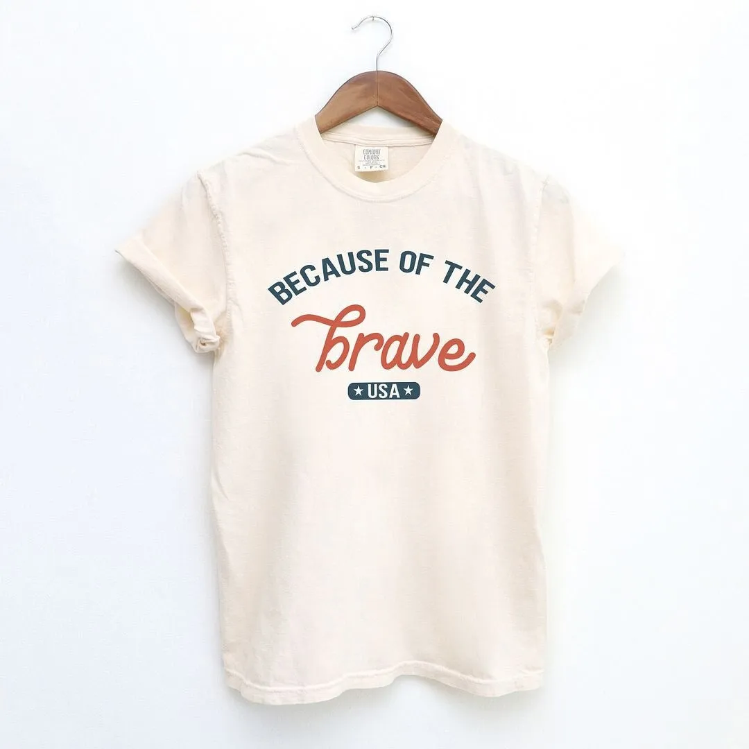 Brave USA Garment Dyed Tee sold by Zulily product image thumbnail 2