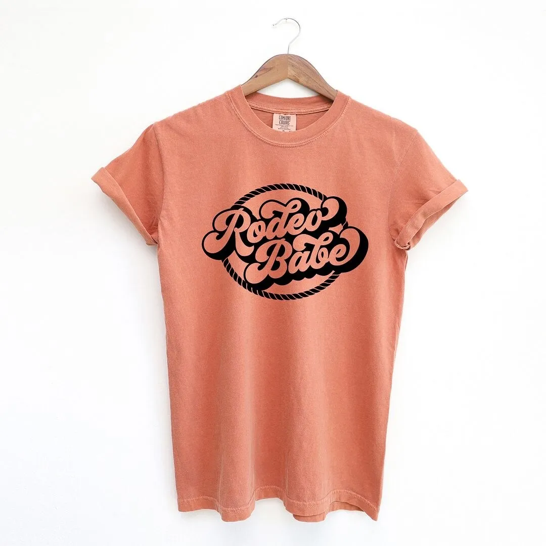 Rodeo Babe Garment Dyed Tee sold by Zulily product image thumbnail 2