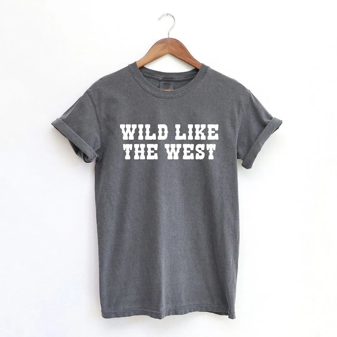 Wild Like the West Garment Dyed Tee sold by Zulily