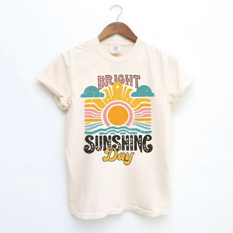 Bright Sunshine Day Garment Dyed Tee sold by Zulily
