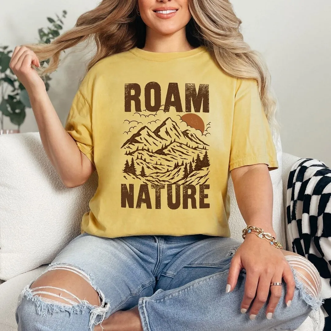 Roam Nature Mountains Garment Dyed Tee sold by Zulily product image thumbnail 2