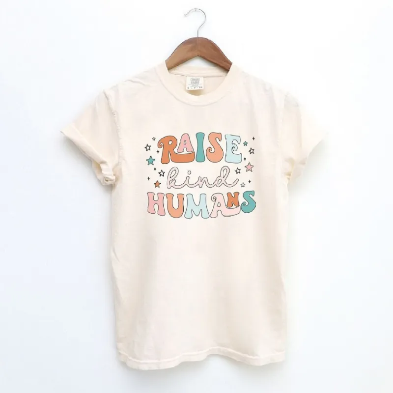 Raise Kind Humans Colorful Garment Dyed Tee sold by Zulily