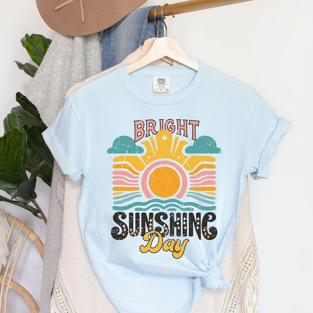 Bright Sunshine Day Garment Dyed Tee sold by Zulily