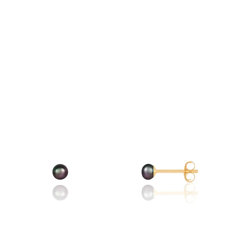 Stud Push back Earrings Pearl sold by Zulily