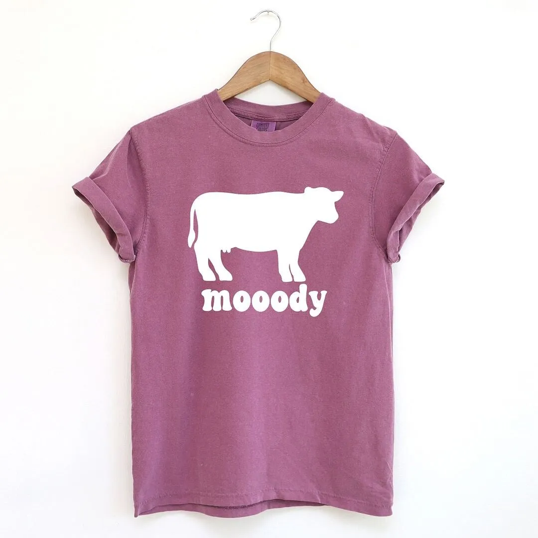 Moody Cow Garment Dyed Tee sold by Zulily product image thumbnail 2