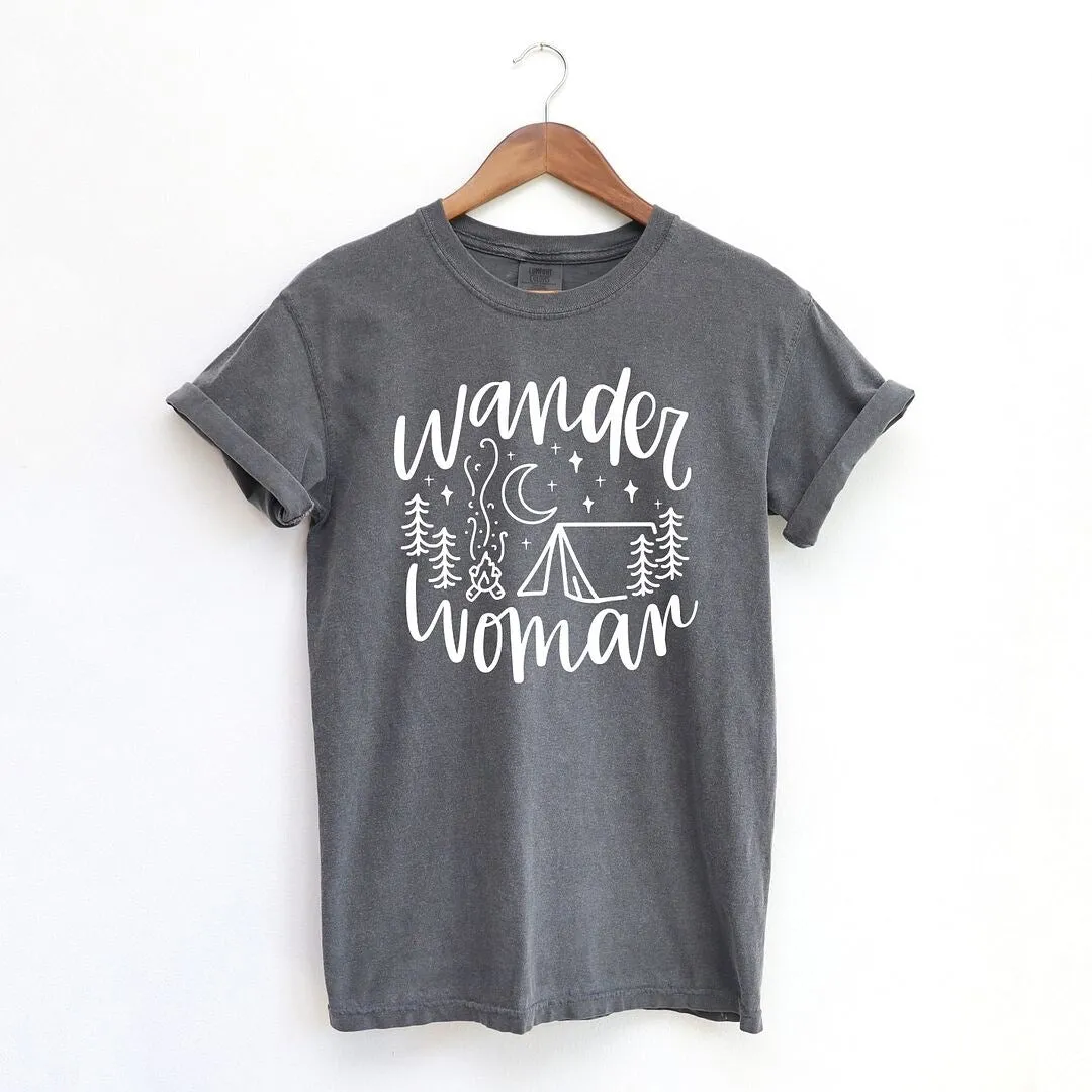 Wander Woman Tent Garment Dyed Tee sold by Zulily product image thumbnail 2