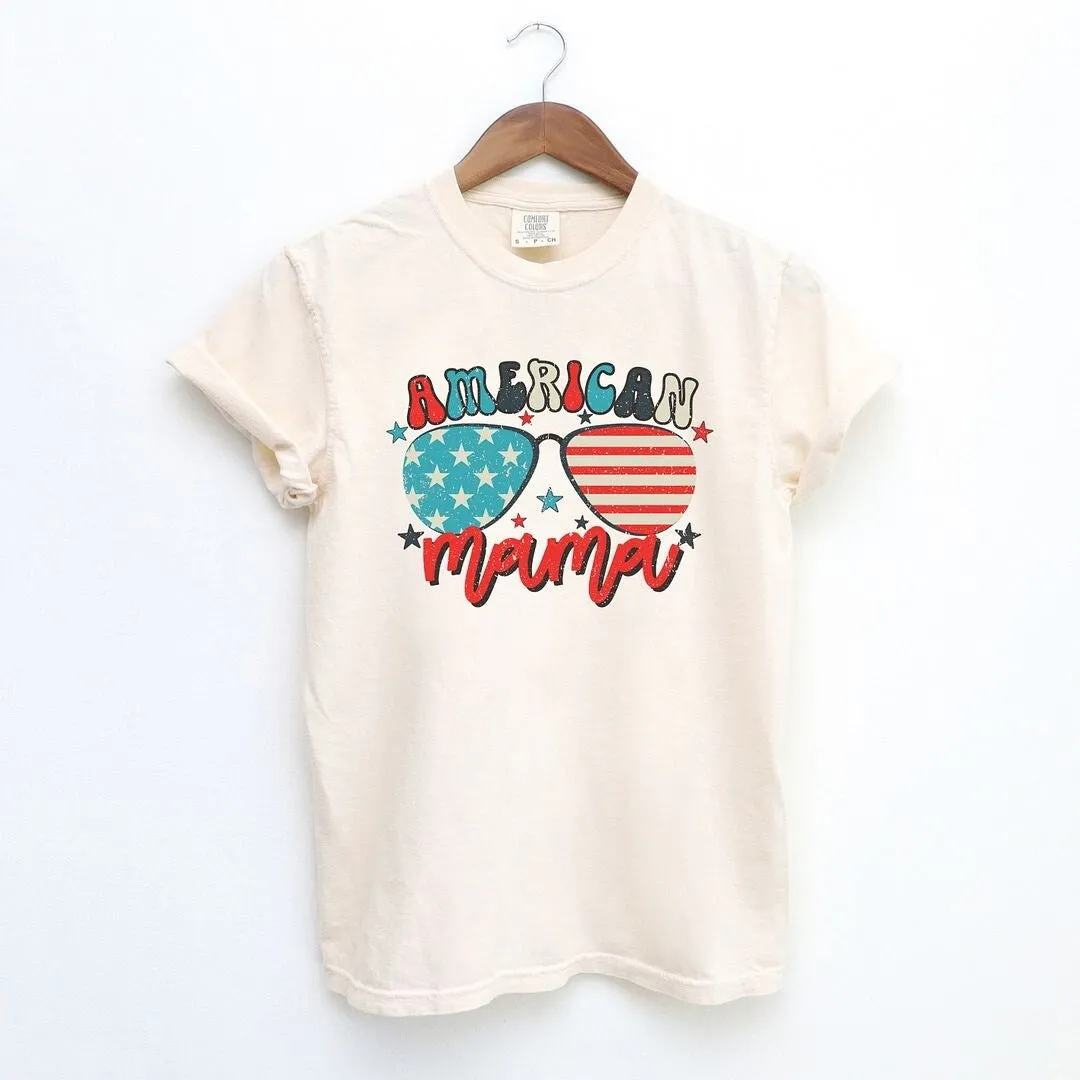 American Mama Sunglasses Garment Dyed Tee sold by Zulily