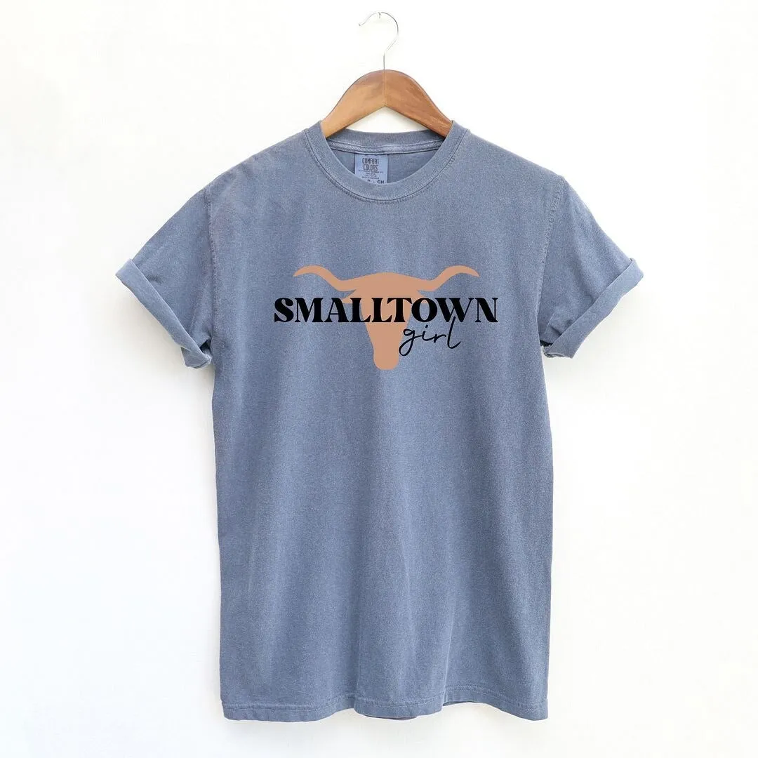 Small Town Girl Bull Garment Dyed Tee sold by Zulily