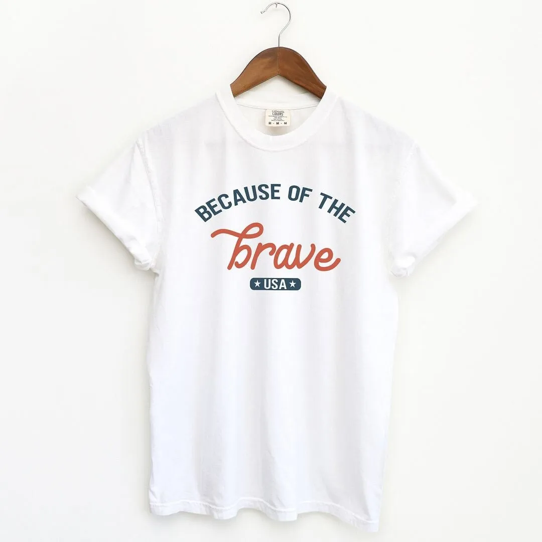 Brave USA Garment Dyed Tee sold by Zulily
