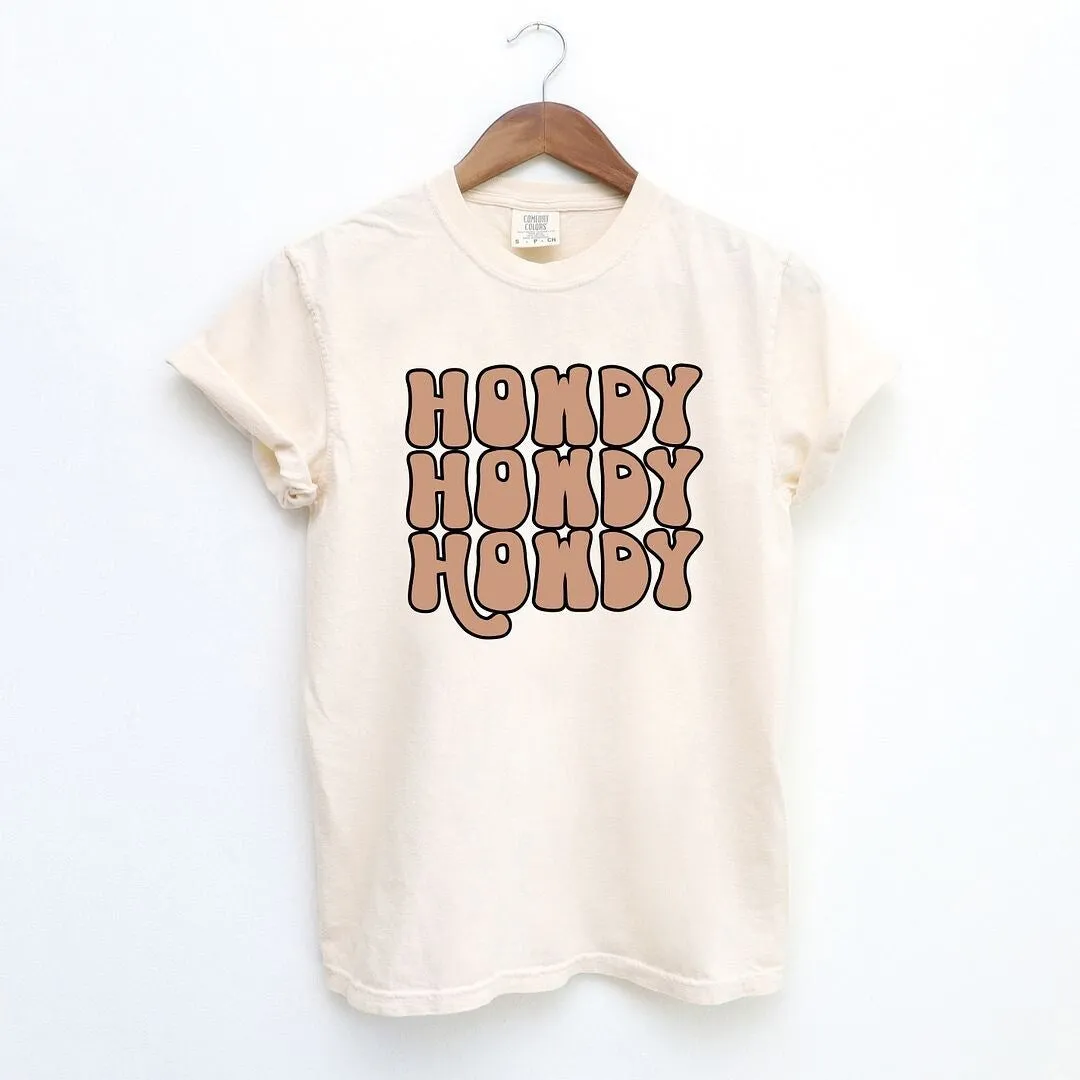 Howdy Bubble Stacked Garment Dyed Tee sold by Zulily product image thumbnail 2
