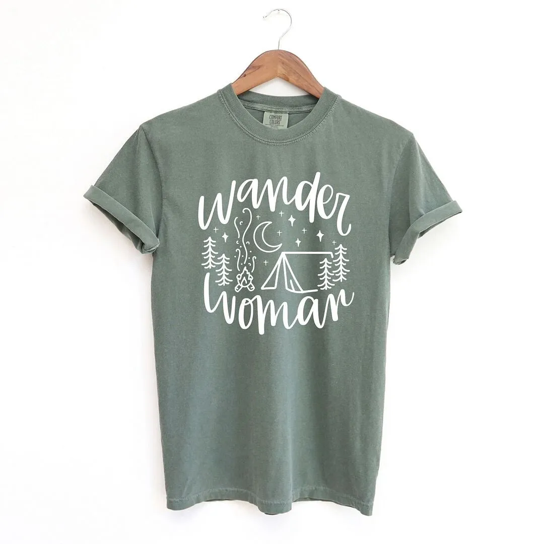 Wander Woman Tent Garment Dyed Tee sold by Zulily product image thumbnail 2