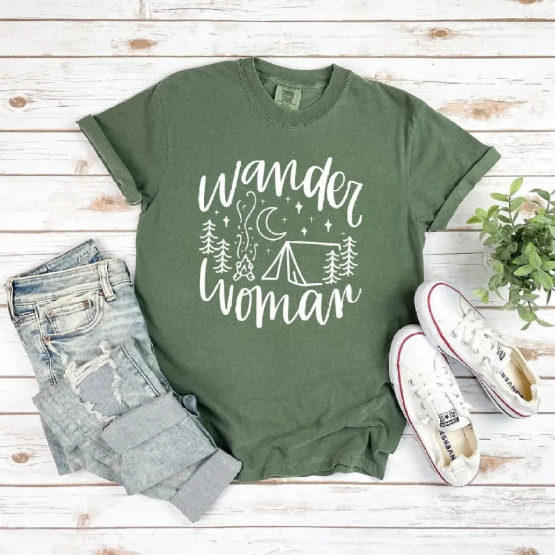 Wander Woman Tent Garment Dyed Tee sold by Zulily