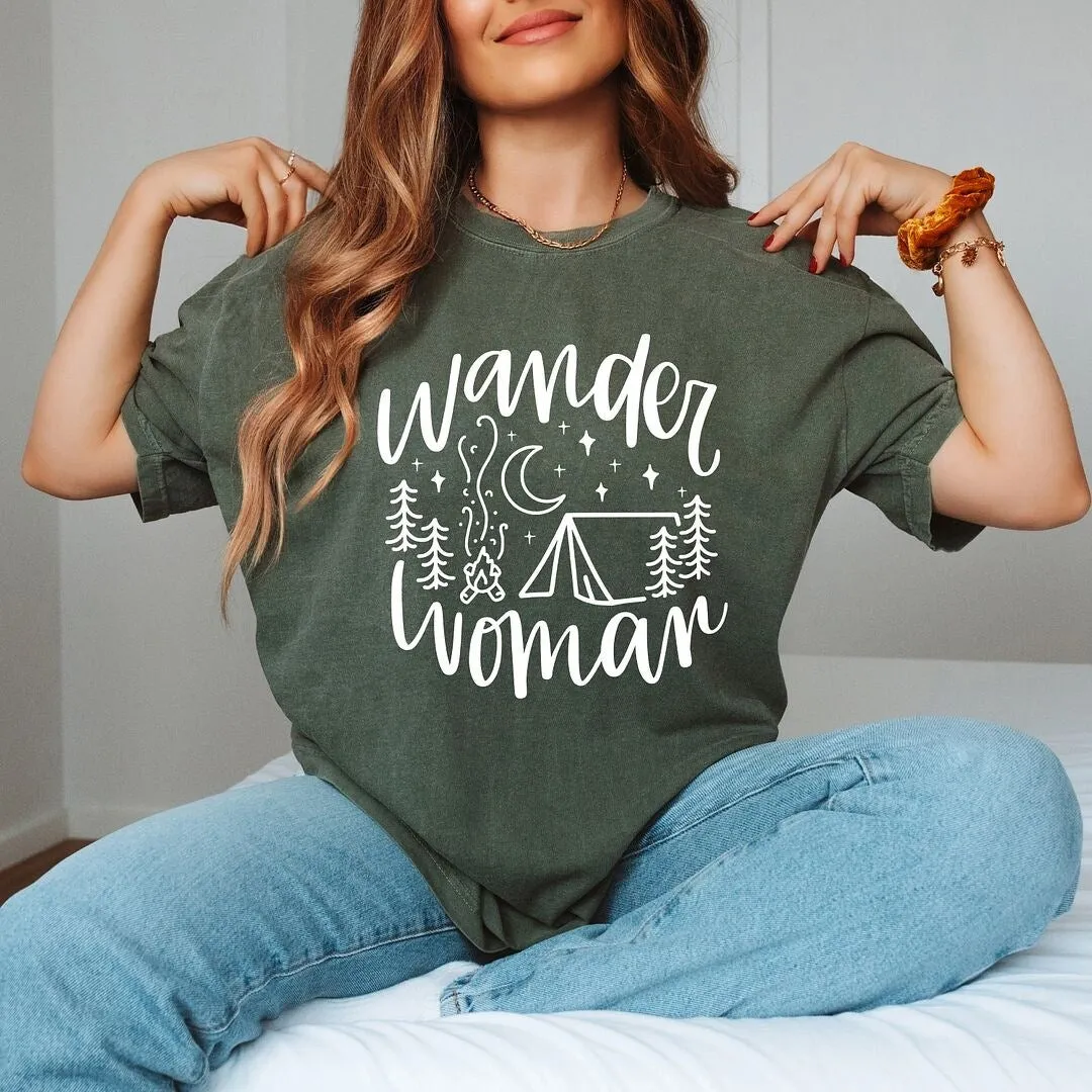 Wander Woman Tent Garment Dyed Tee sold by Zulily product image thumbnail 3