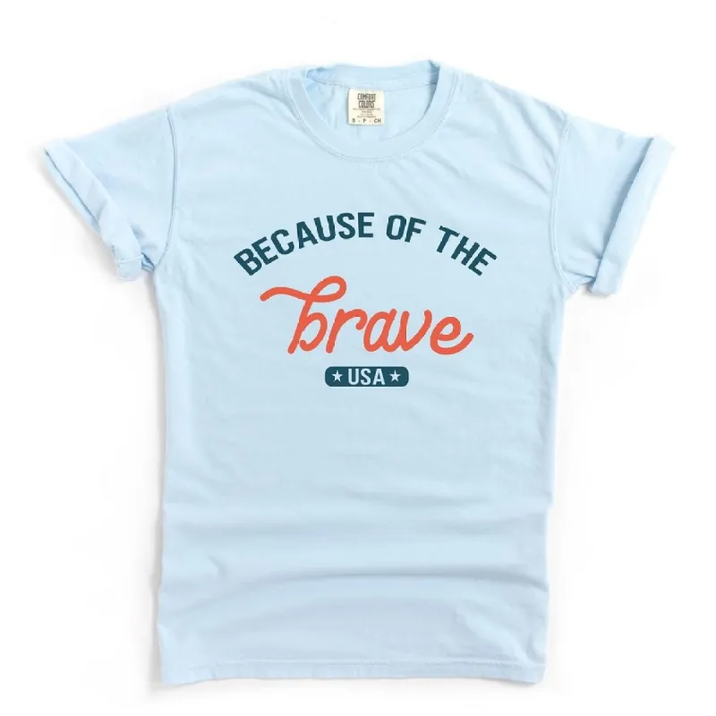 Brave USA Garment Dyed Tee sold by Zulily