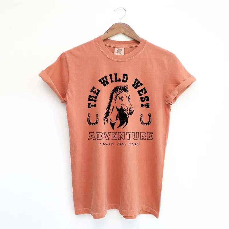 Wild West Adventure Garment Dyed Tee sold by Zulily