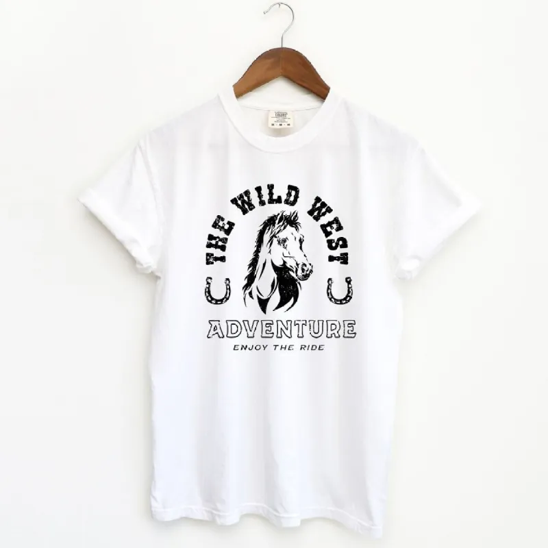 Wild West Adventure Garment Dyed Tee sold by Zulily