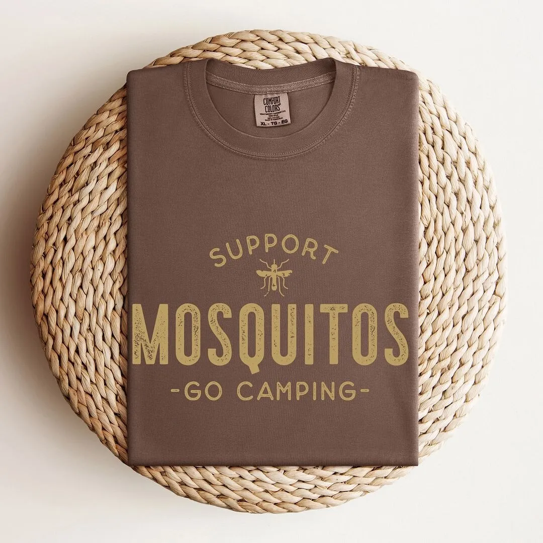 Support Mosquitos Garment Dyed Tee sold by Zulily