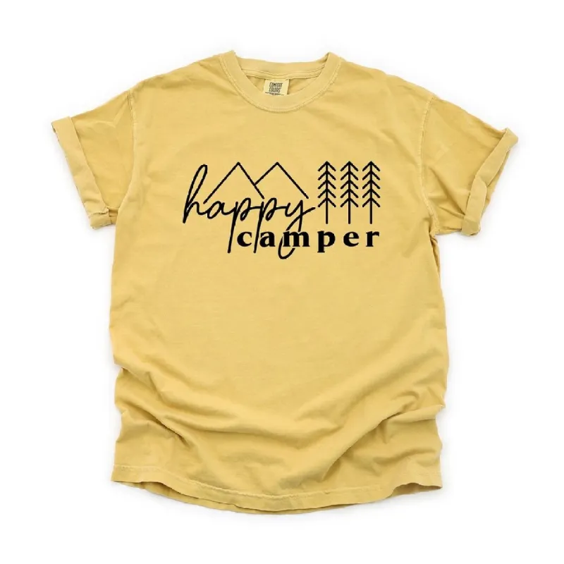 Happy Camper Trees Garment Dyed Tee sold by Zulily