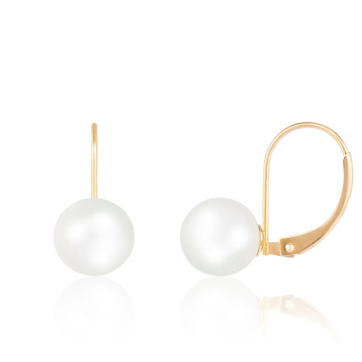 Lever Back Earrings Pearl sold by Zulily