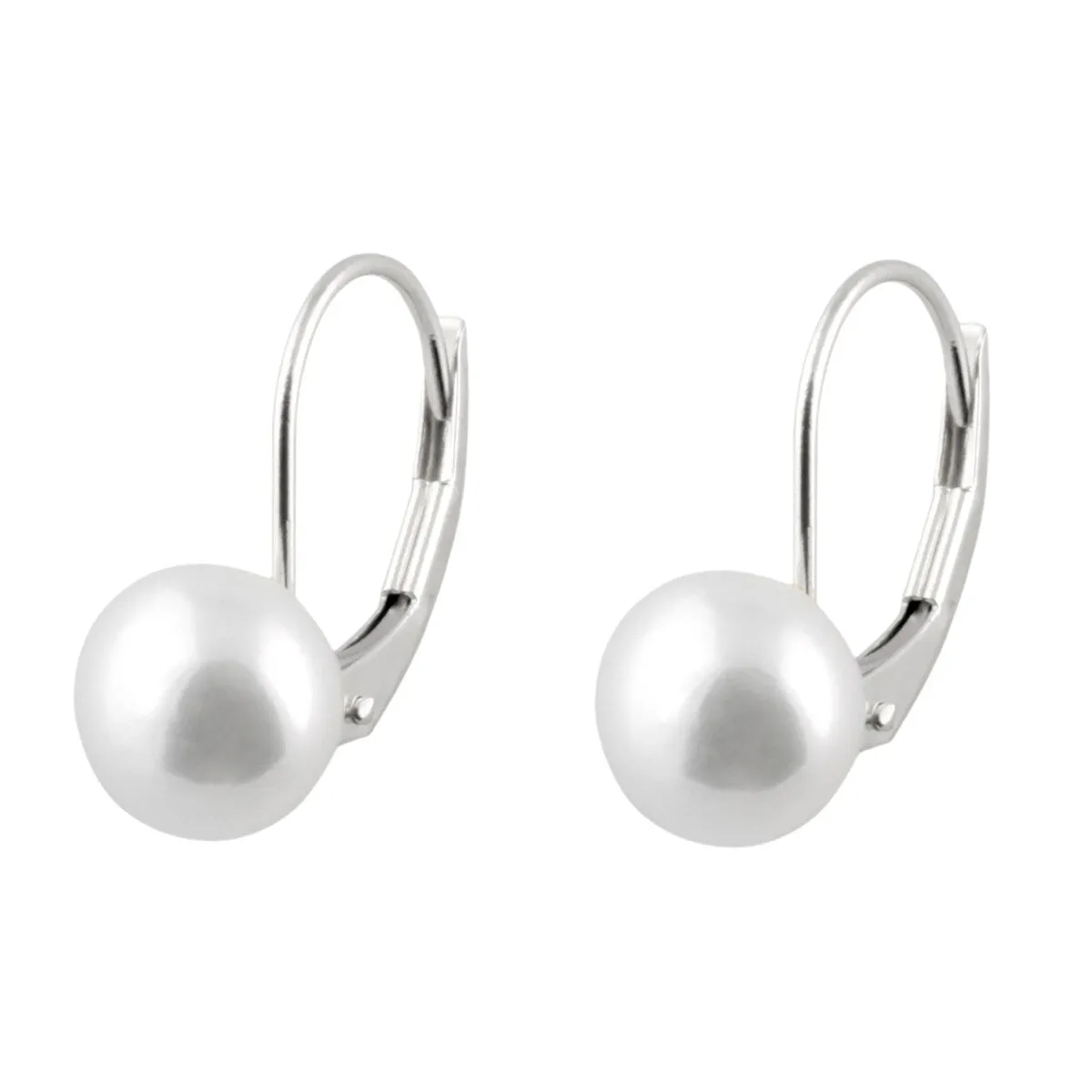 Lever Back Earrings Pearl sold by Zulily