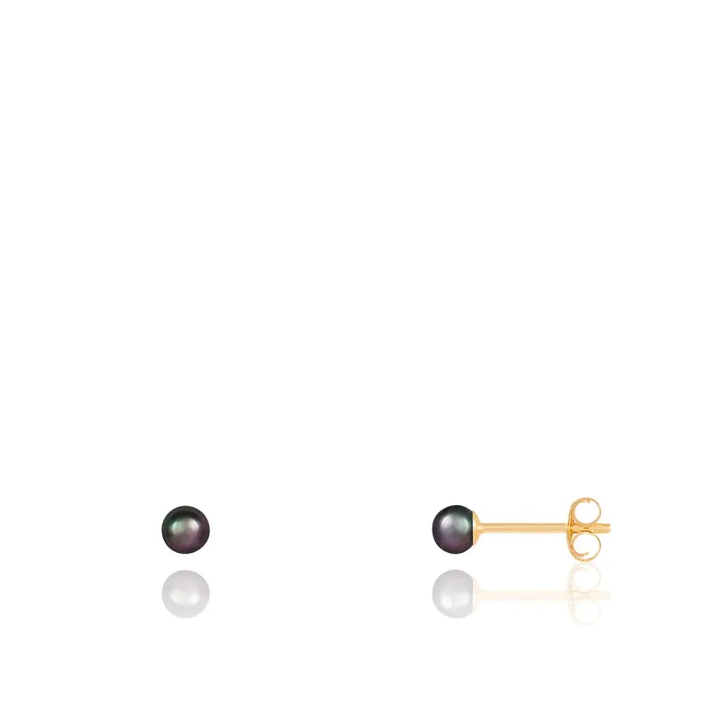 Stud Push back Earrings Pearl sold by Zulily