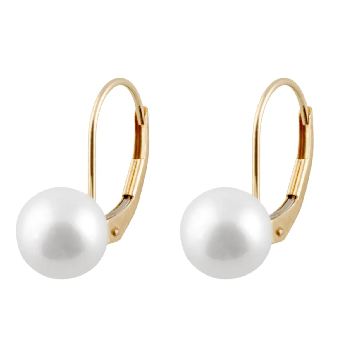 Lever Back Earrings Pearl sold by Zulily