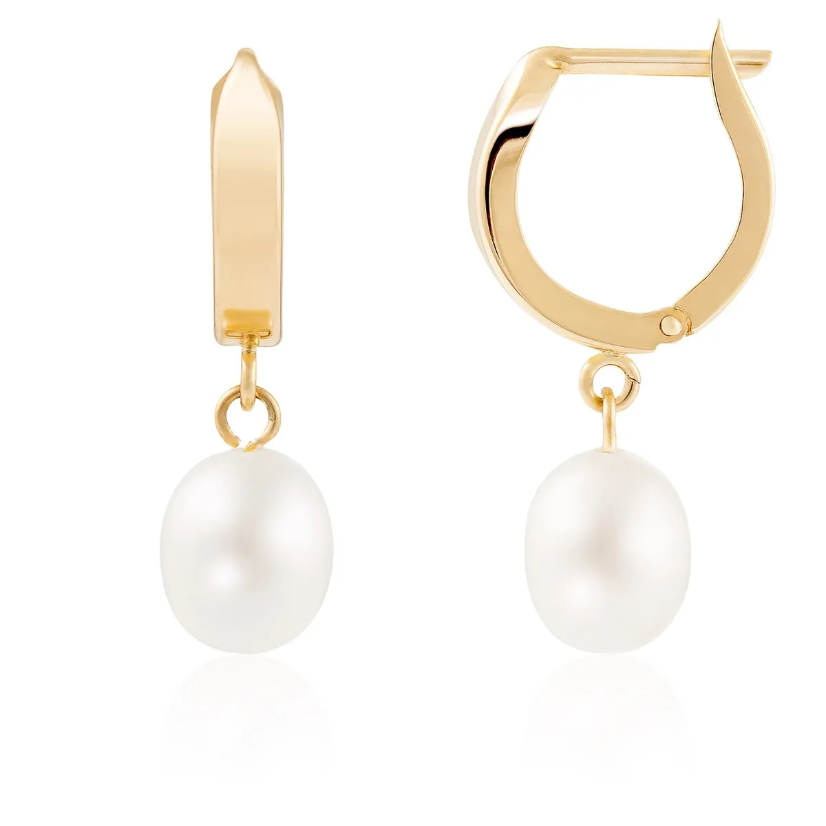 Latch Back EarringsPearl sold by Zulily