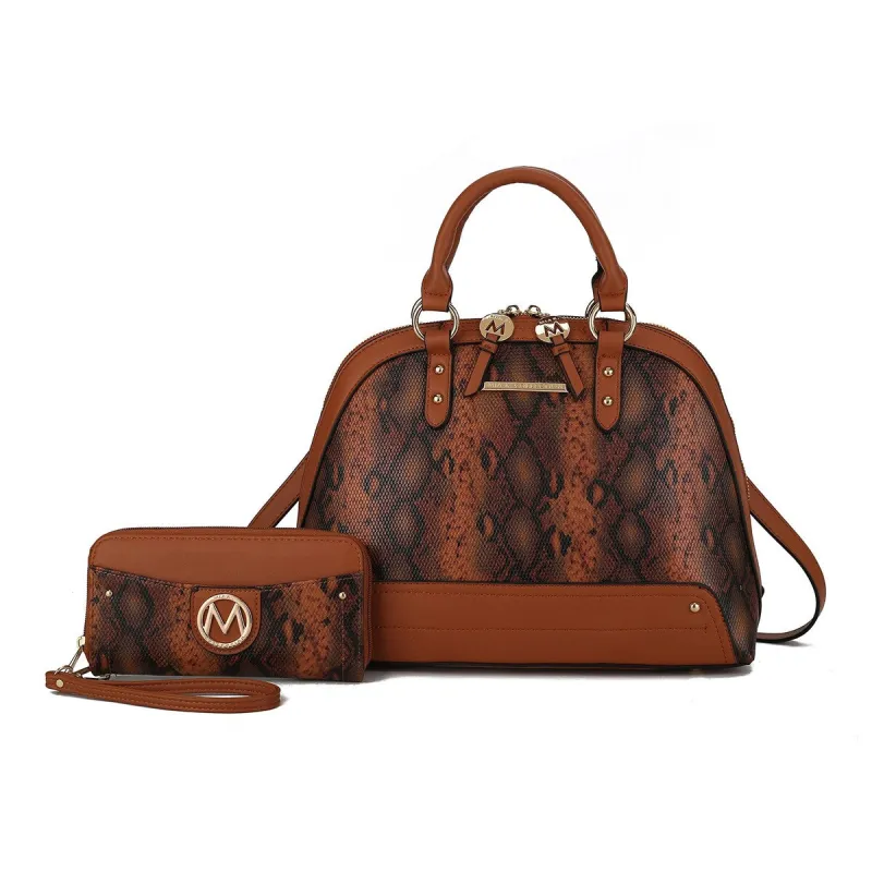 MKF Collection Frida Satchel by Mia k and Wallet - 2 Pieces sold by Zulily