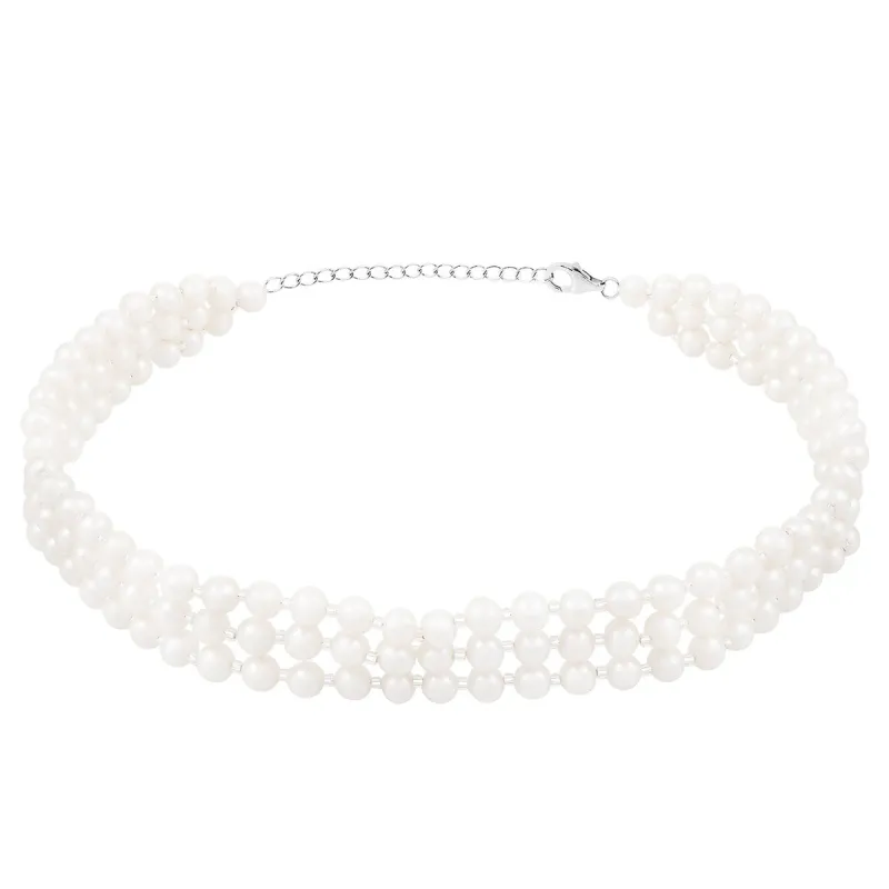 Three-row necklace sold by Zulily