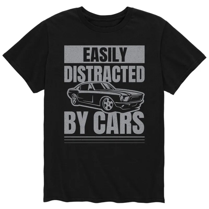 Men's Easily Distracted by Cars Tee sold by Zulily