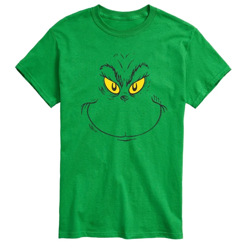 Men's The Grinch Grinch Face Tee sold by Zulily