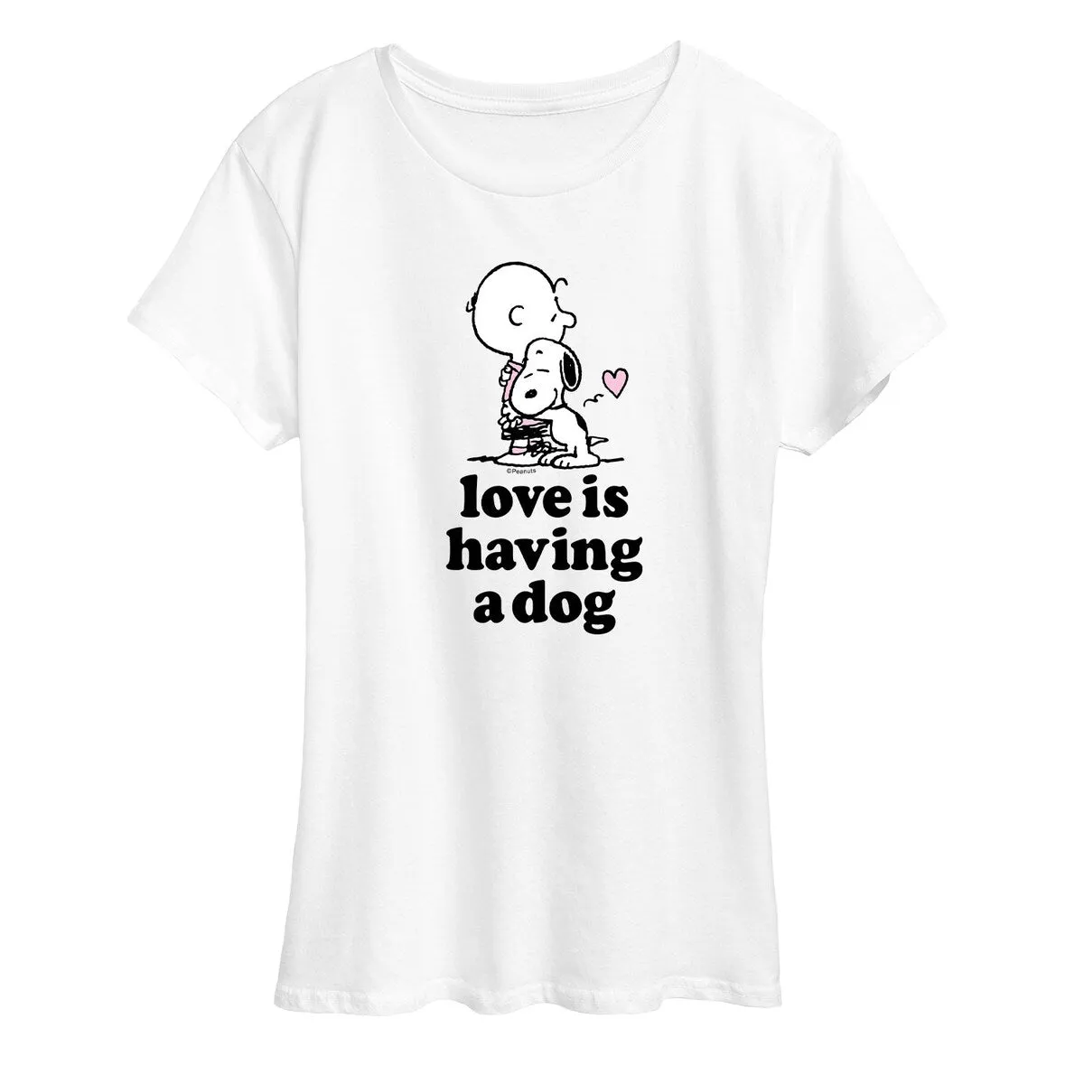 Women's Peanuts Love Having a Dog Tee sold by Zulily