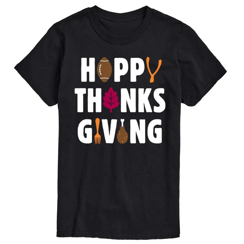 Men's Happy Thanksgiving Icons Tee sold by Zulily