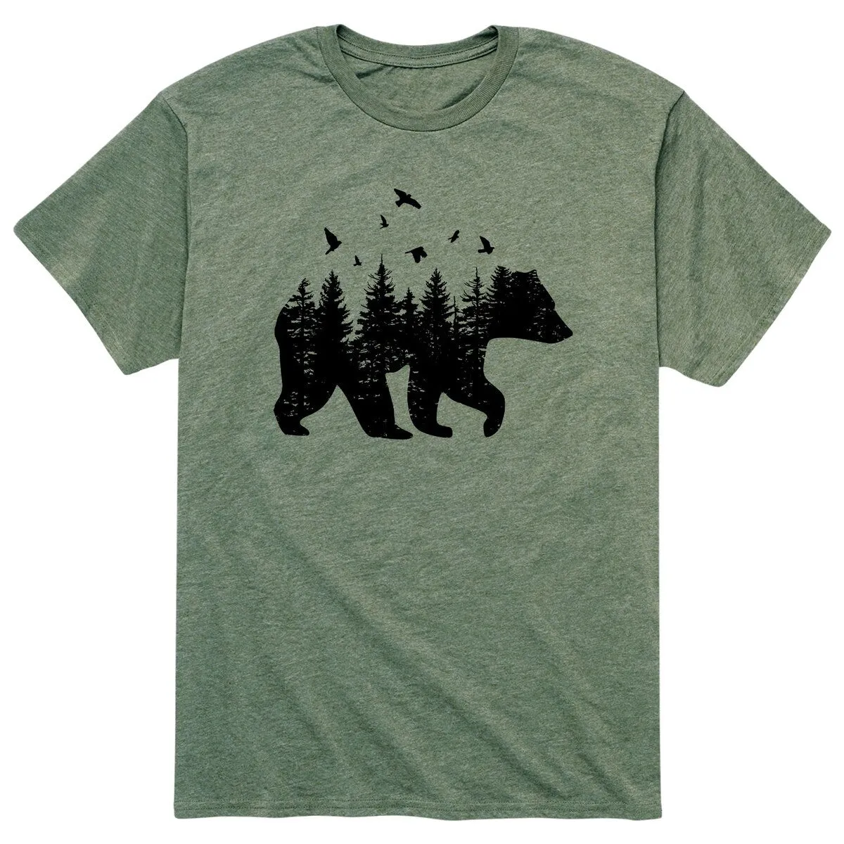 Men's Forest Bear Silhouette Tee sold by Zulily