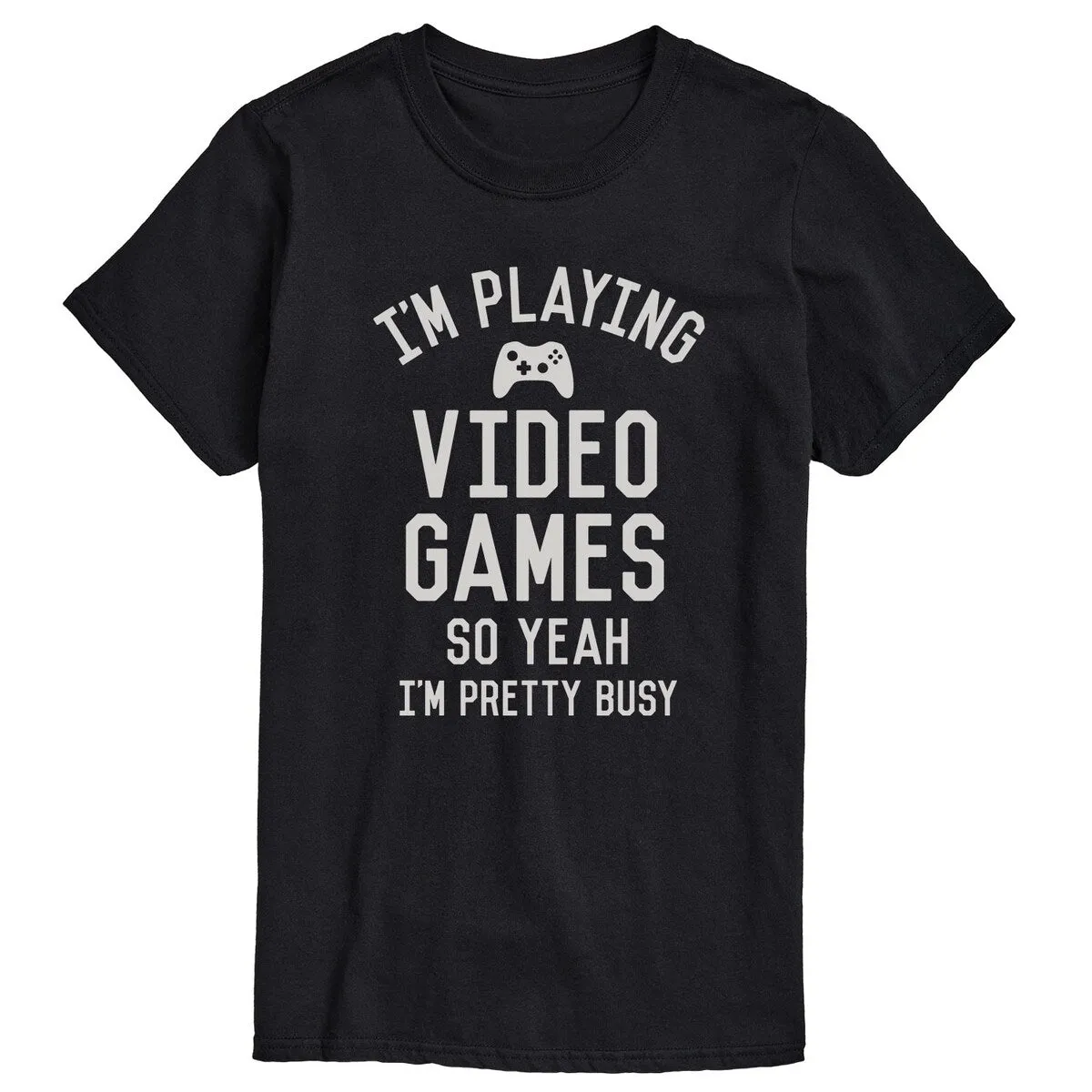 Men's I'm Playing Video Games Yeah Busy Tee sold by Zulily