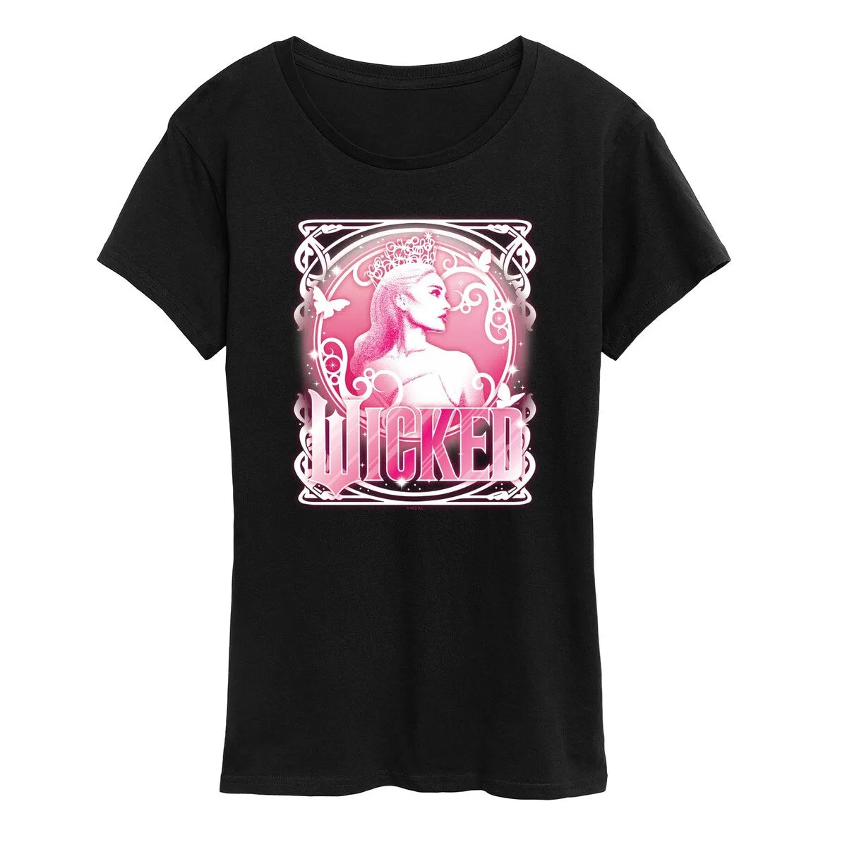 Women's Plus Wicked Glinda Short Sleeve Tee sold by Zulily