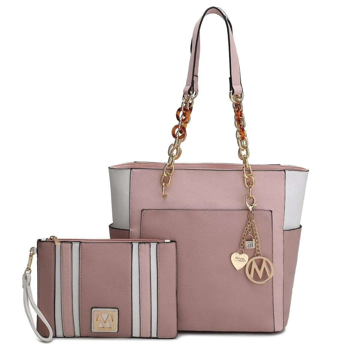 MKF Collection Rochelle Tote & Wristlet Set by Mia K. sold by Zulily product image thumbnail 4