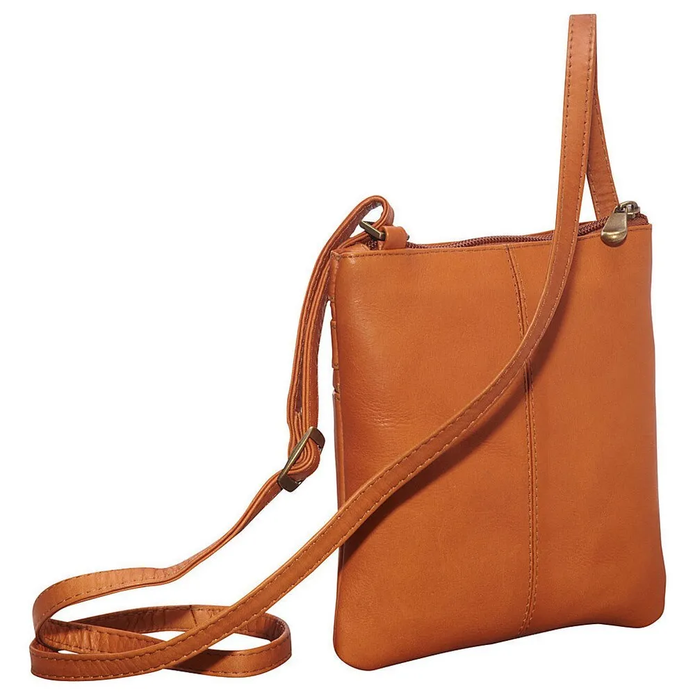 Le Donne Leather Two Zip Mini Crossbody Bag sold by Zulily product image thumbnail 3
