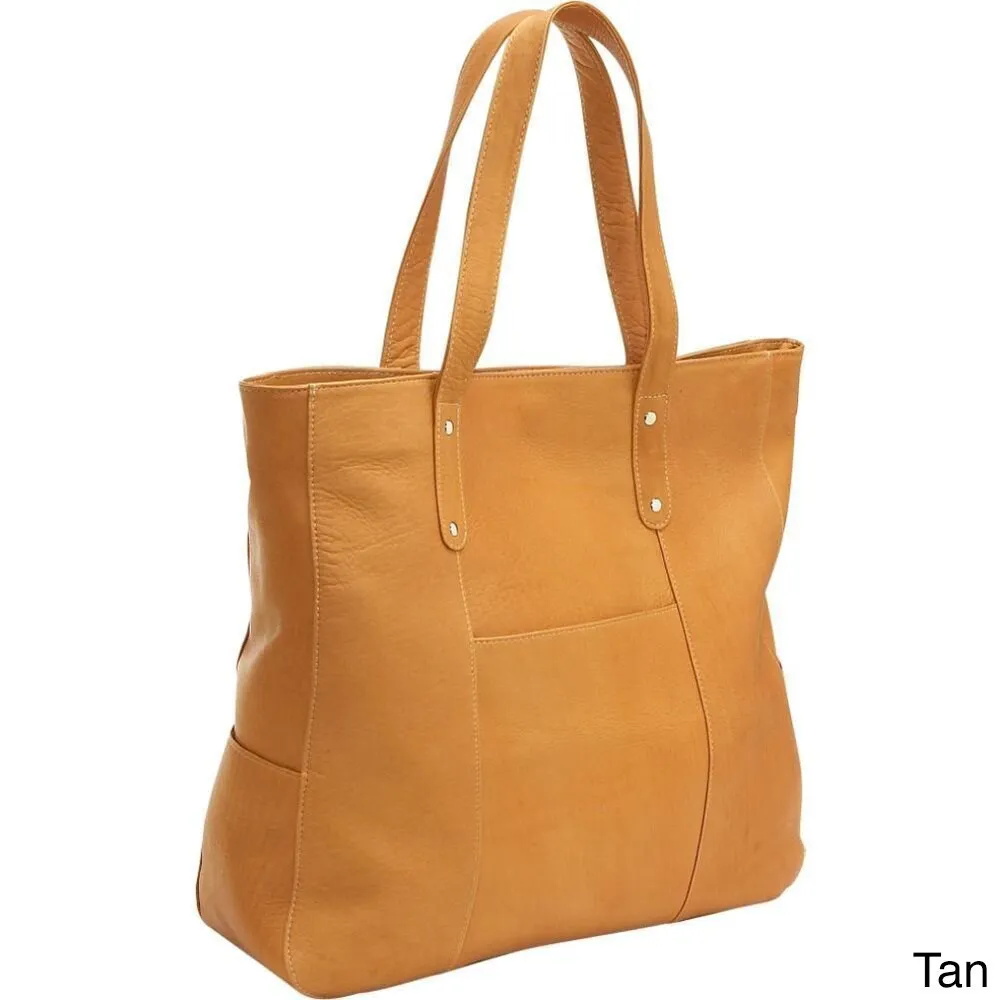 Le Donne Leather Large Slip Pocket Tote sold by Zulily product image thumbnail 4