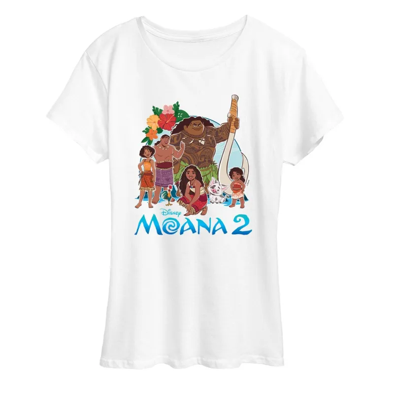 Women's Moana 2 Moana Group Tee sold by Zulily
