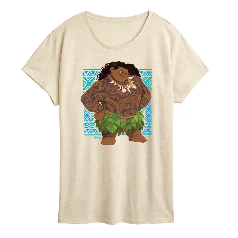 Women's Moana 2 Maui Tribal Tee sold by Zulily
