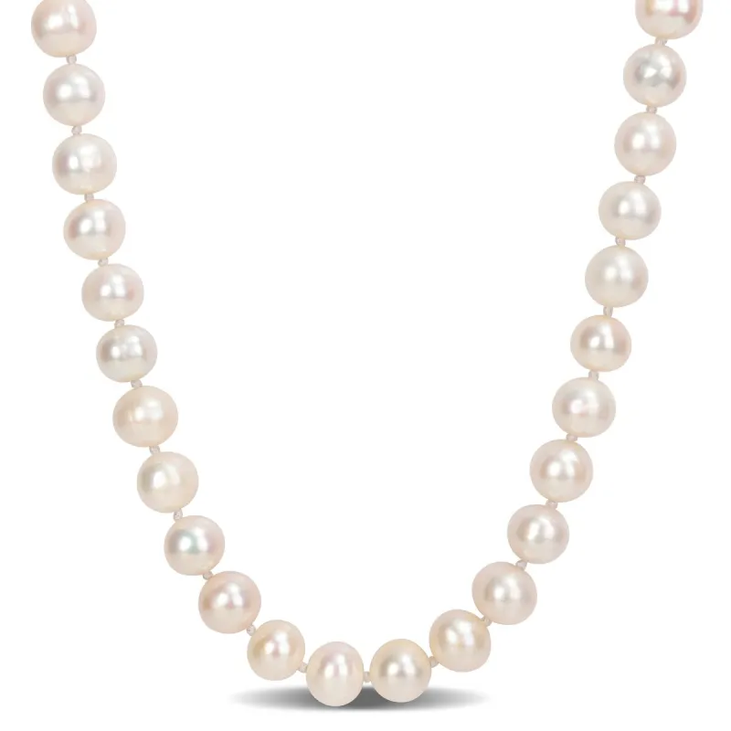 Sofia B. 8mm Cultured Freshwater Pearl Strand Necklace sold by Zulily