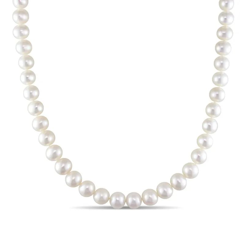 Sofia B. 7-7.5mm Freshwater Cultured Pearl Strand Necklace 14k Yellow Gold Clasp sold by Zulily