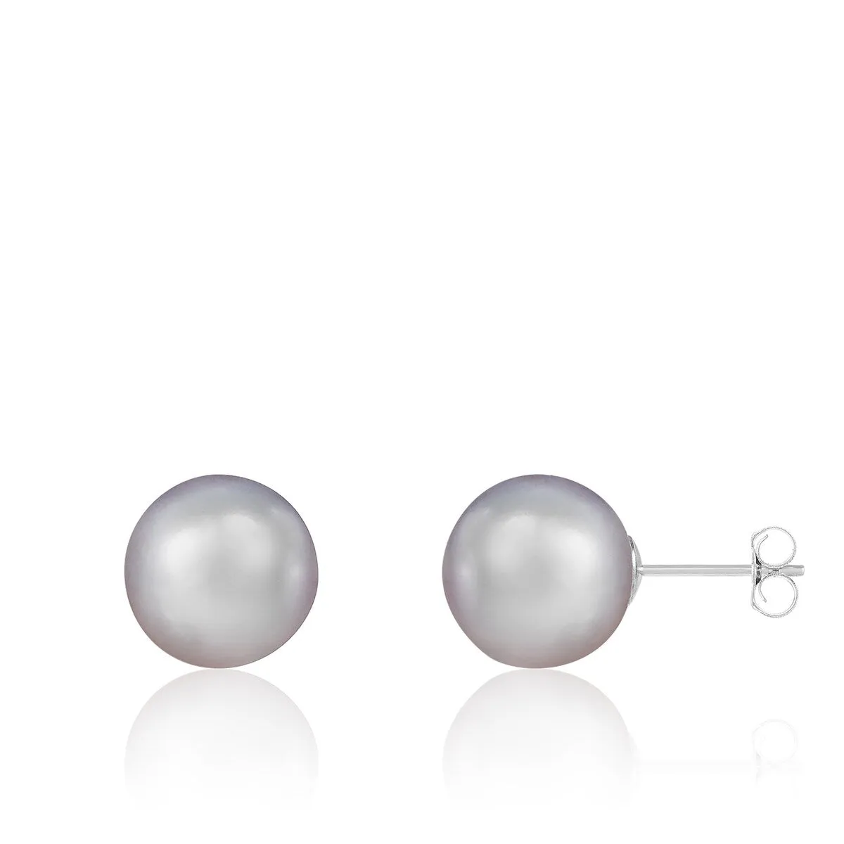 Stud Push back Earrings Pearl sold by Zulily product image thumbnail 3