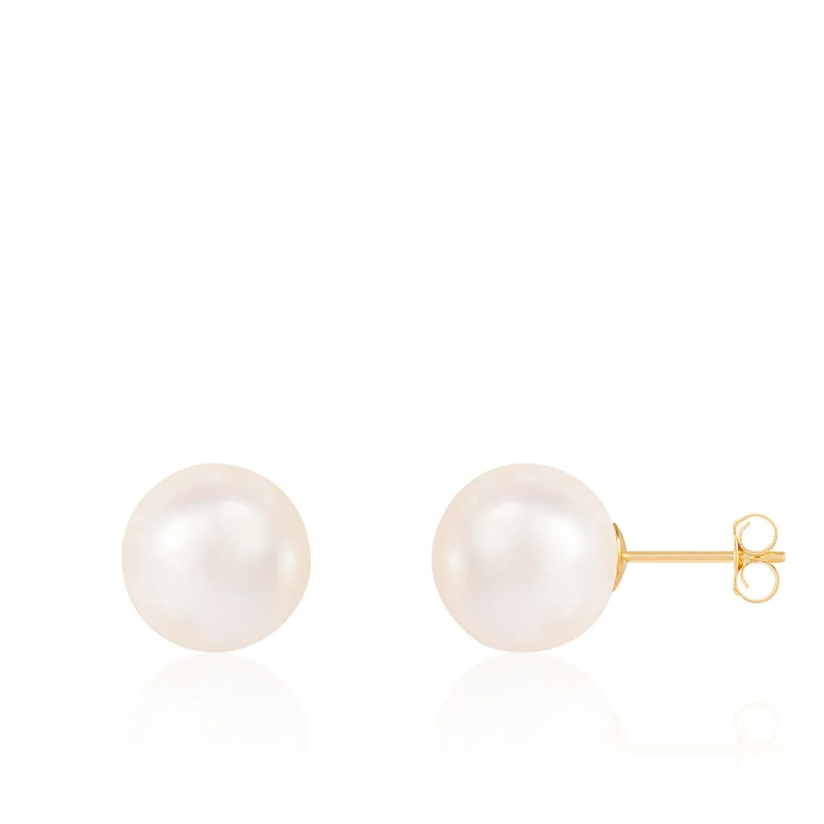 Stud Push back Earrings Pearl sold by Zulily product image thumbnail 4