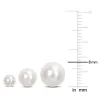 Sofia B. 4-8.5mm Cultured Freshwater Pearl 3-Pair Stud Earrings Set 14k Yellow Gold sold by Zulily