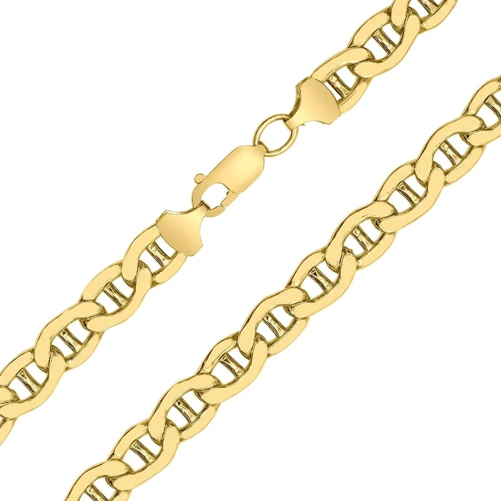 14K Yellow Gold Filled 7.4MM Mariner Link Chain with Lobster Clasp - 30 Inch sold by Zulily product image thumbnail 5